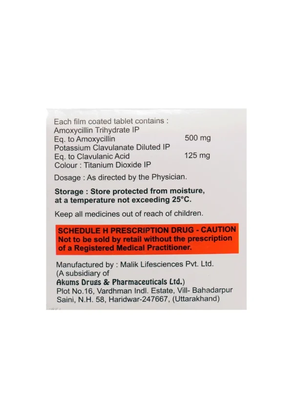 Beatoclav-625 Tablets - Image 2