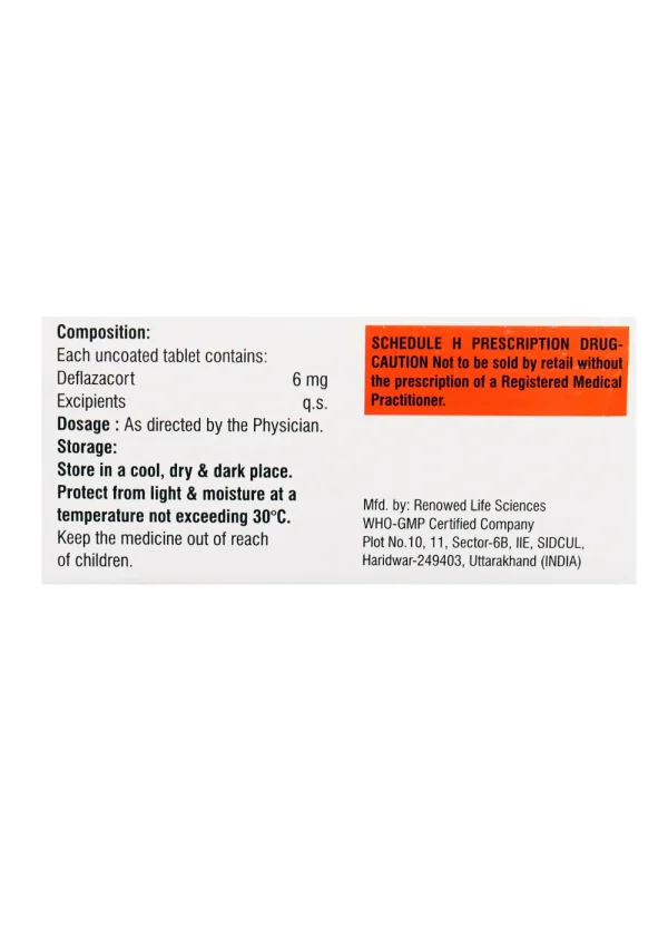 Onecort-6 Tablets - Image 2